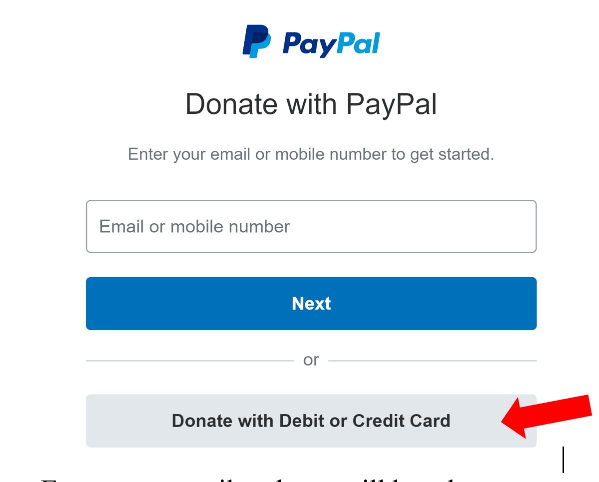 paypal credit card fee send money